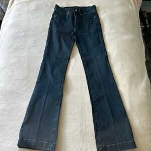 Dark wash bootcut jeans
